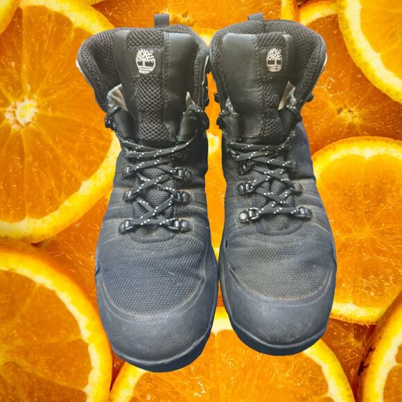 Timberland Gore-Tex Black Work Boots Size 10M Men - Picture 3 of 12